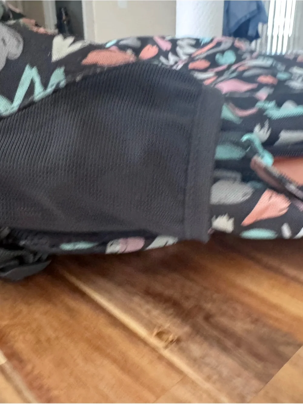 Dakine Women's Abstract Heart Print Backpack in Brown, Pink & Mint